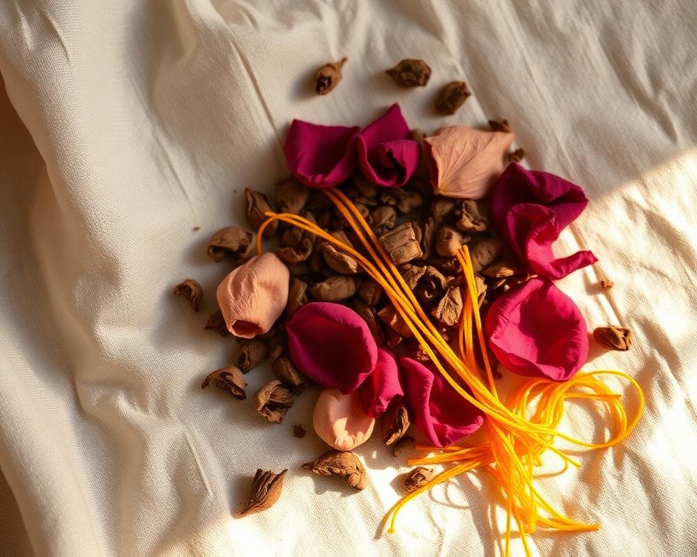Petals and saffron